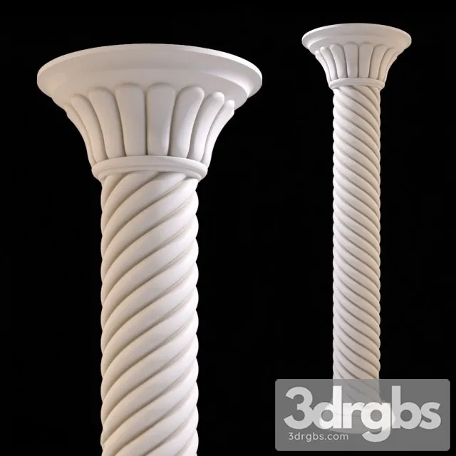 Indian Column 3D Model Free