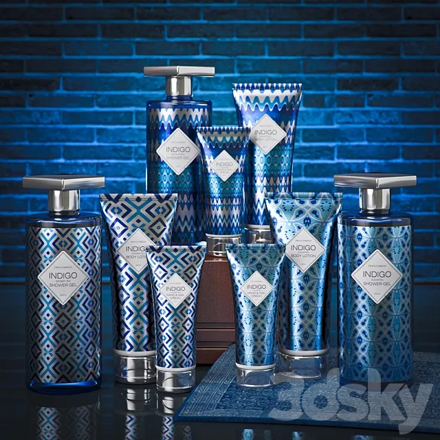 Indigo Bath and Body Unit 3DModel