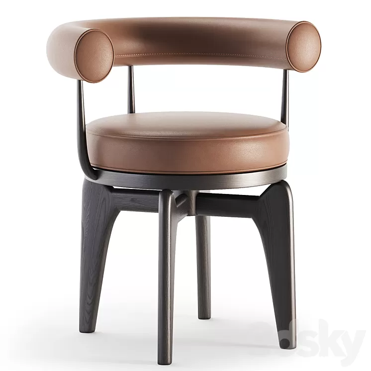 Indochine Chair 3D Model Free