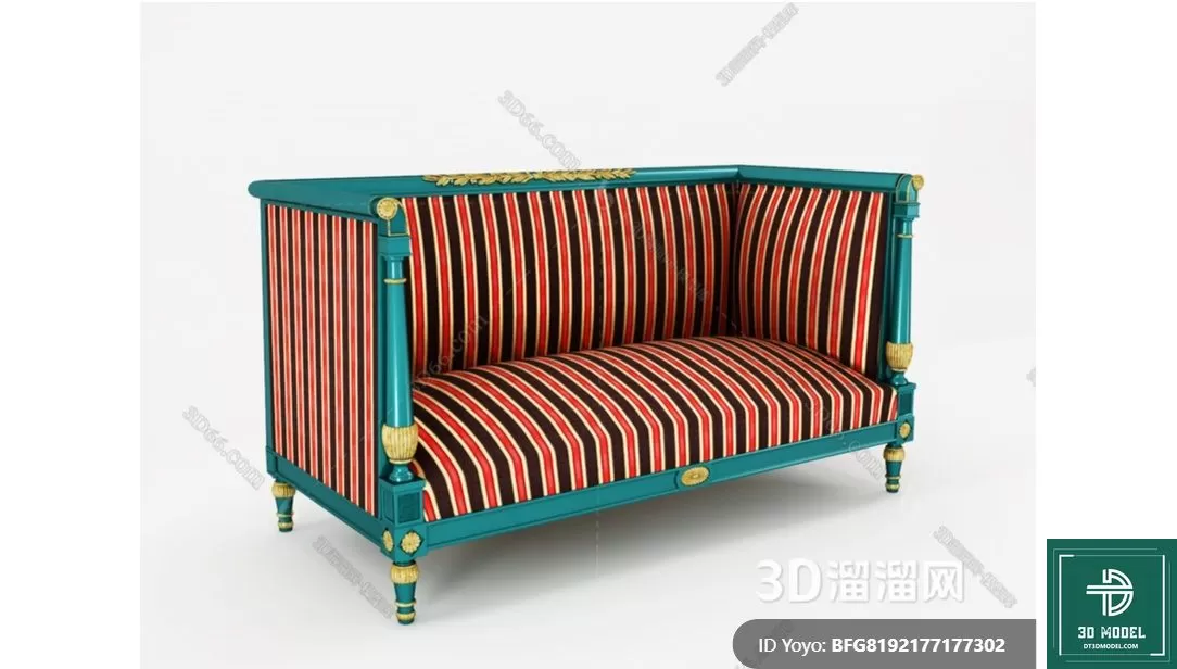 INDOCHINE STYLE – 3D MODELS – 1007