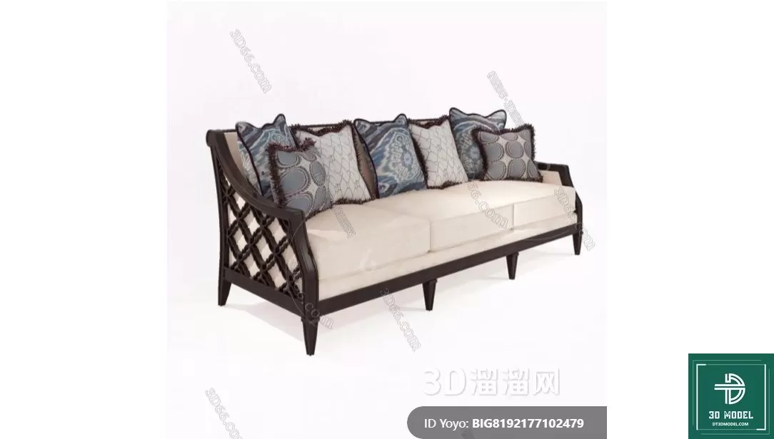 INDOCHINE STYLE – 3D MODELS – 1017