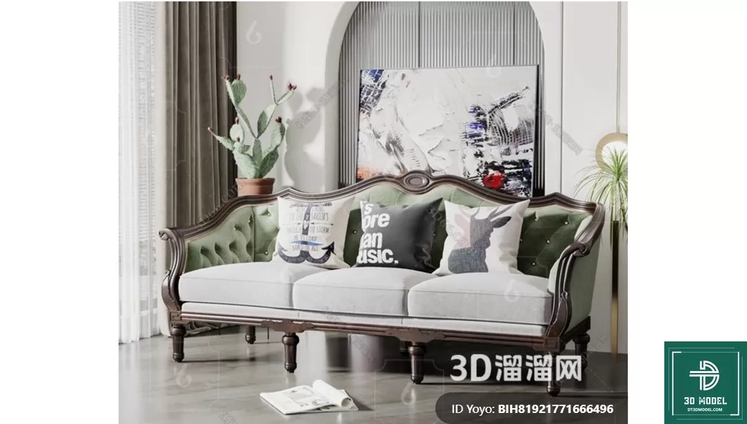 INDOCHINE STYLE – 3D MODELS – 1036