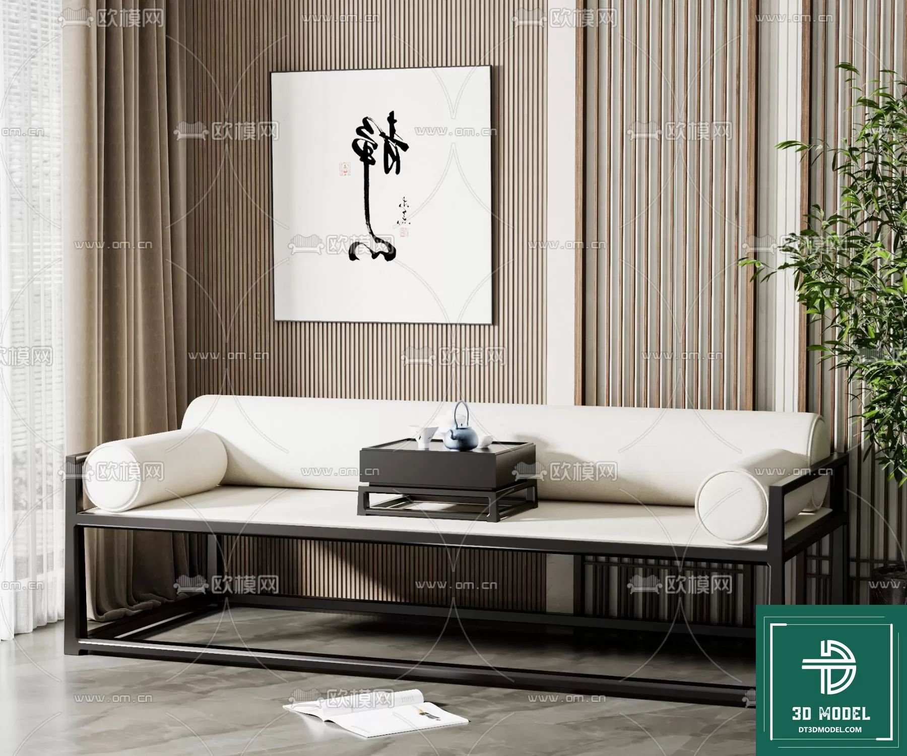 INDOCHINE STYLE – 3D MODELS – 673