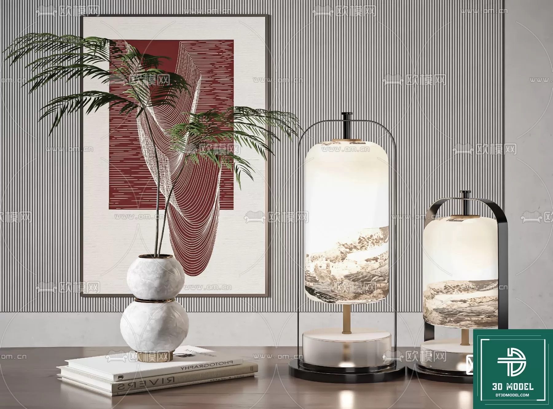 INDOCHINE STYLE – 3D MODELS – 722
