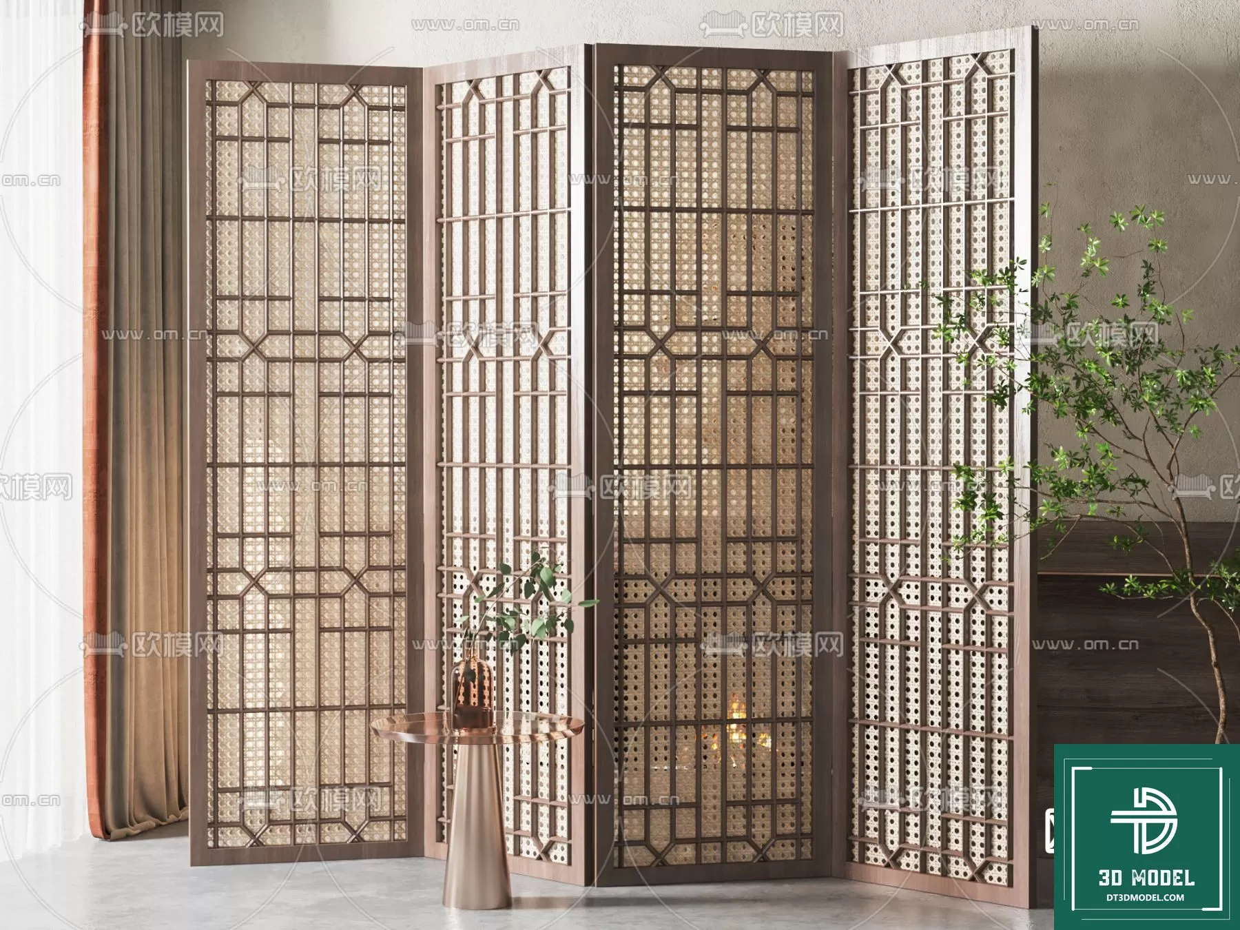 INDOCHINE STYLE – 3D MODELS – 810