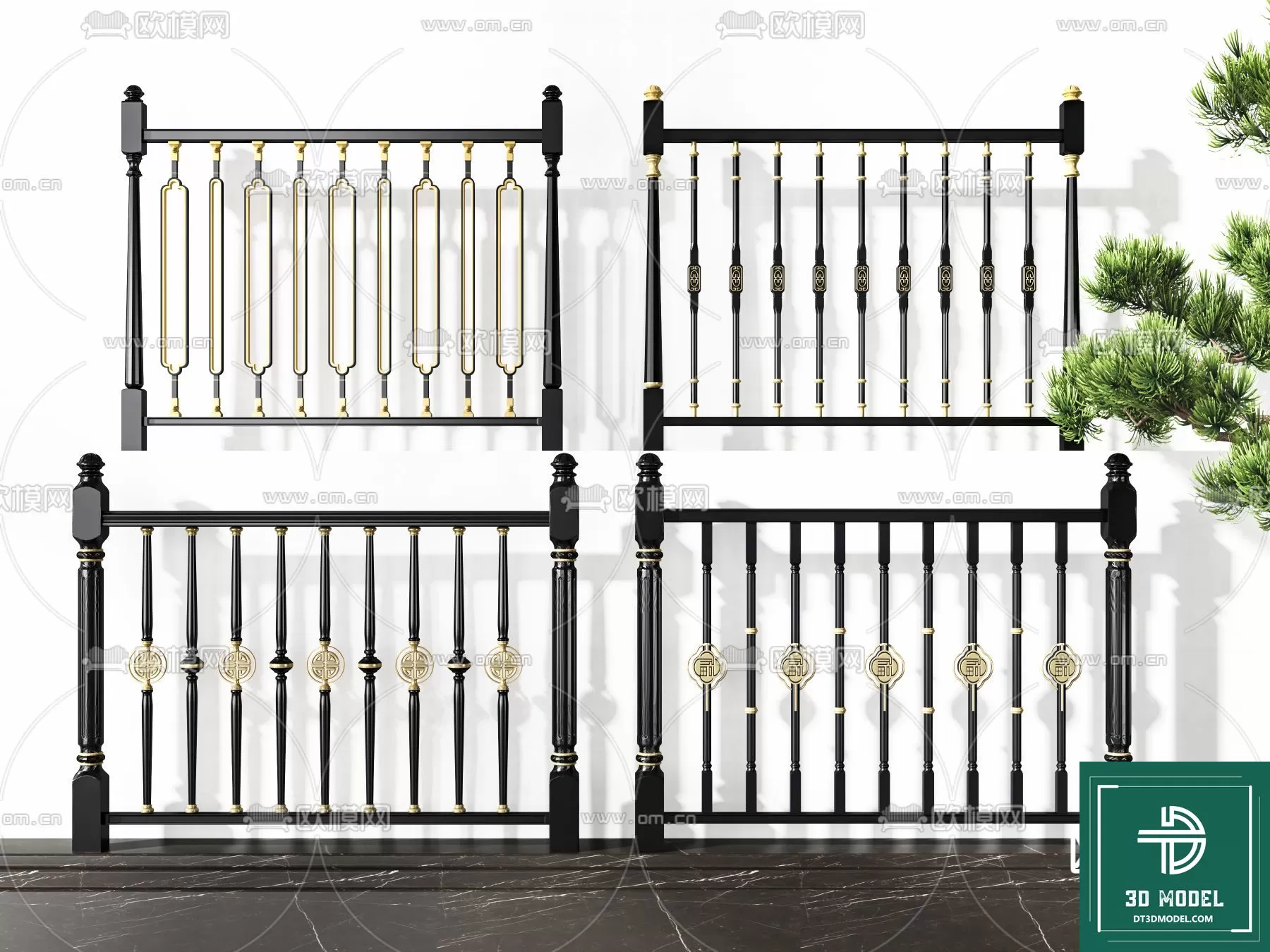 INDOCHINE STYLE – 3D MODELS – 817