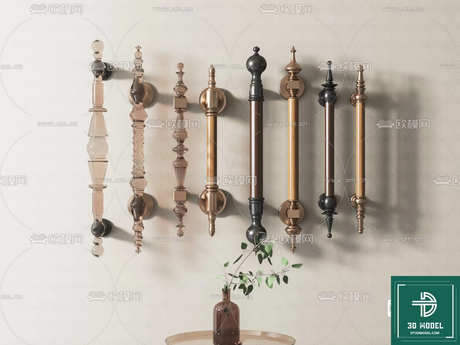 INDOCHINE STYLE – 3D MODELS – 822