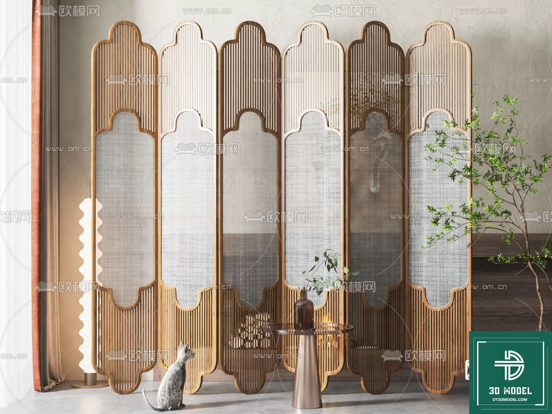 INDOCHINE STYLE – 3D MODELS – 824