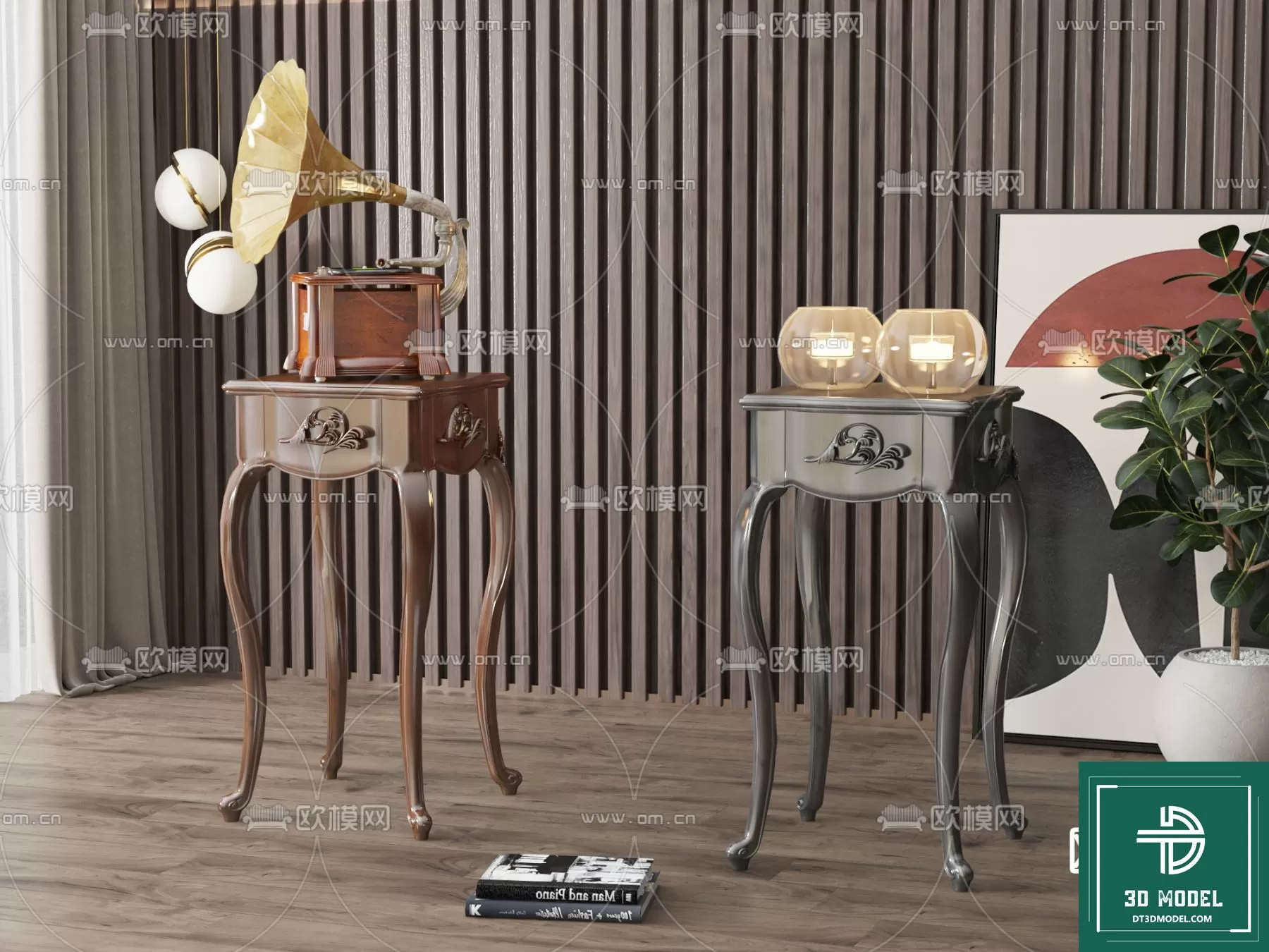 INDOCHINE STYLE – 3D MODELS – 836