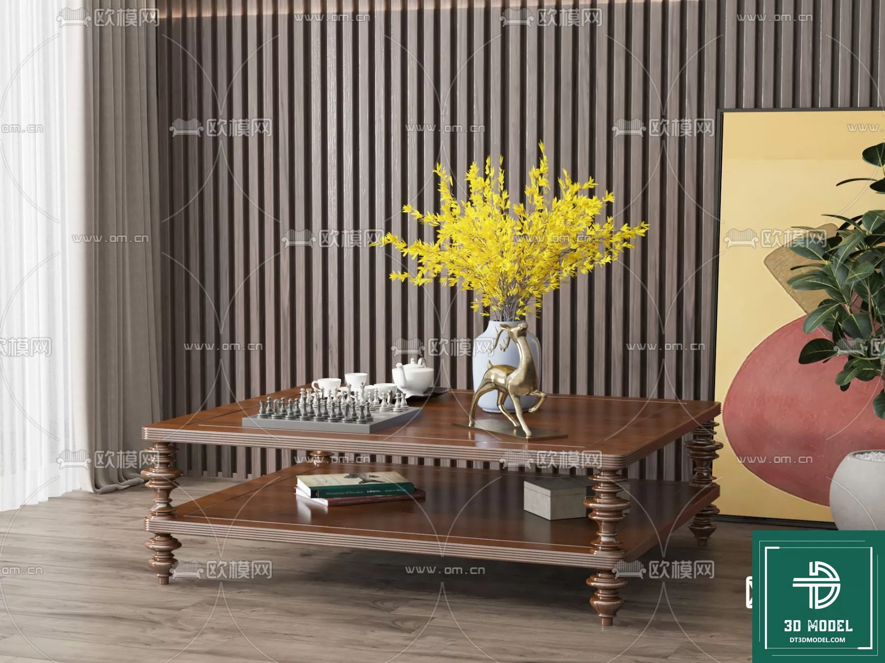 INDOCHINE STYLE – 3D MODELS – 839