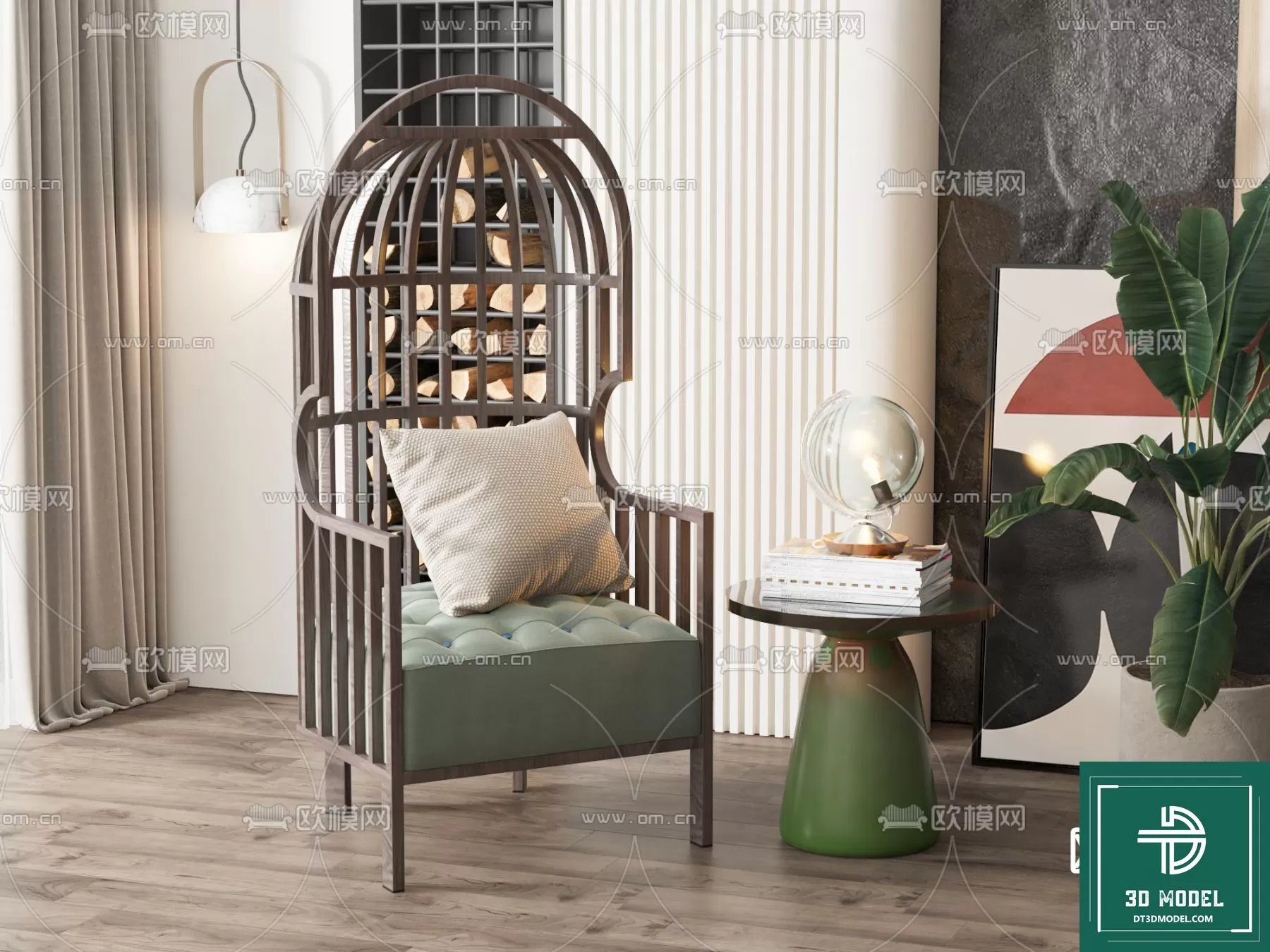 INDOCHINE STYLE – 3D MODELS – 841