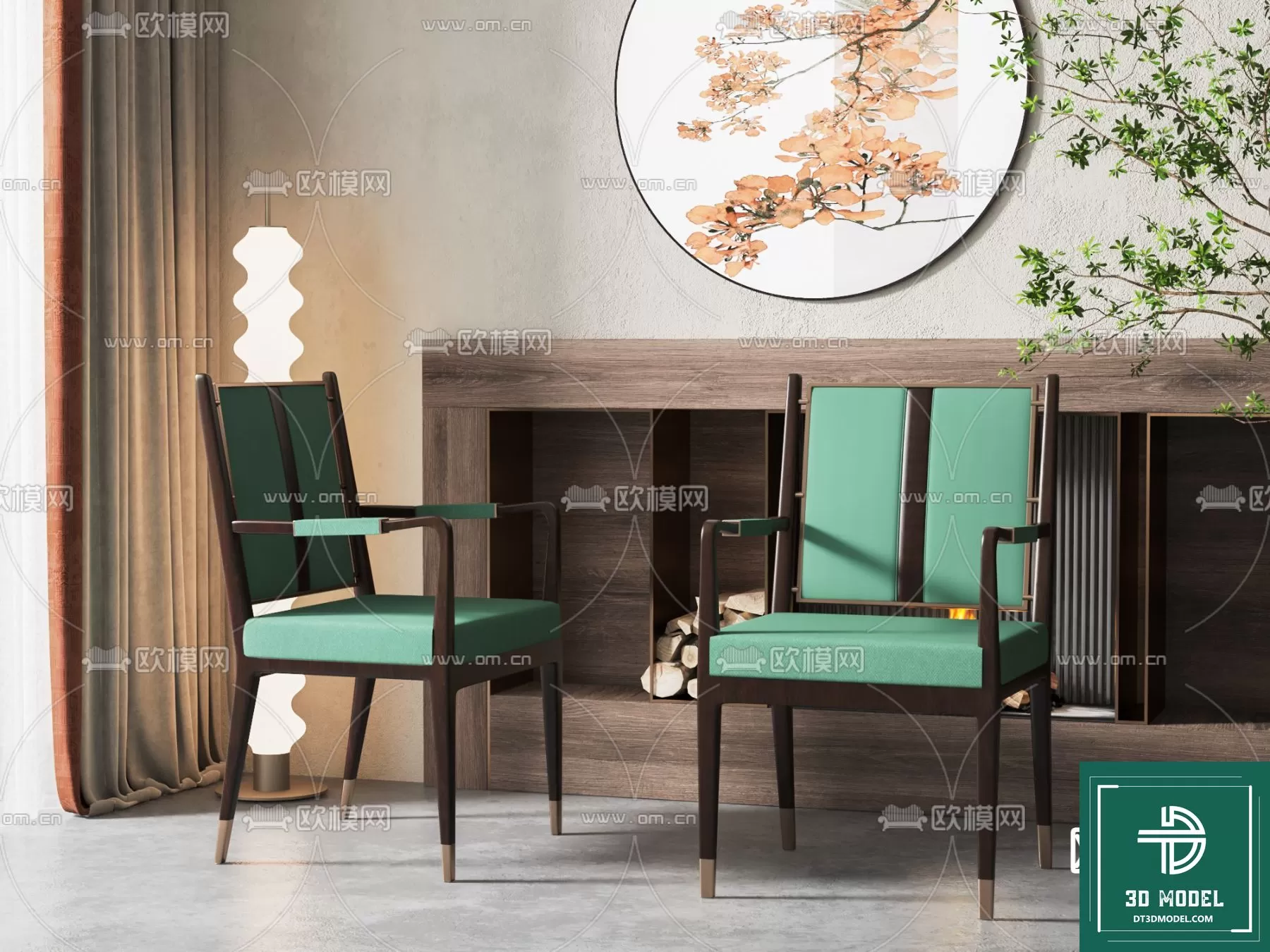 INDOCHINE STYLE – 3D MODELS – 846