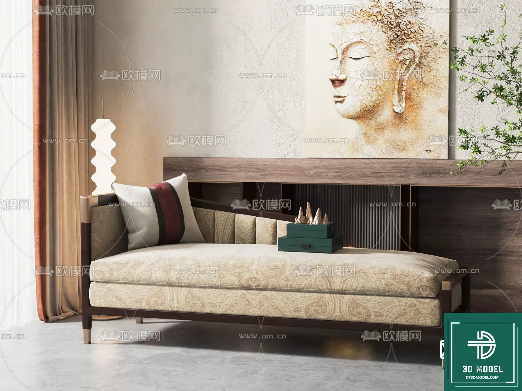 INDOCHINE STYLE – 3D MODELS – 850
