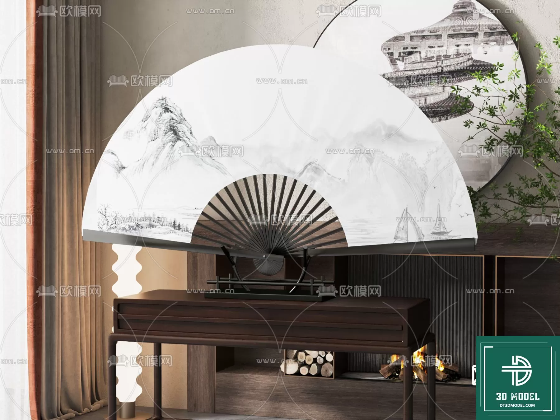 INDOCHINE STYLE – 3D MODELS – 852