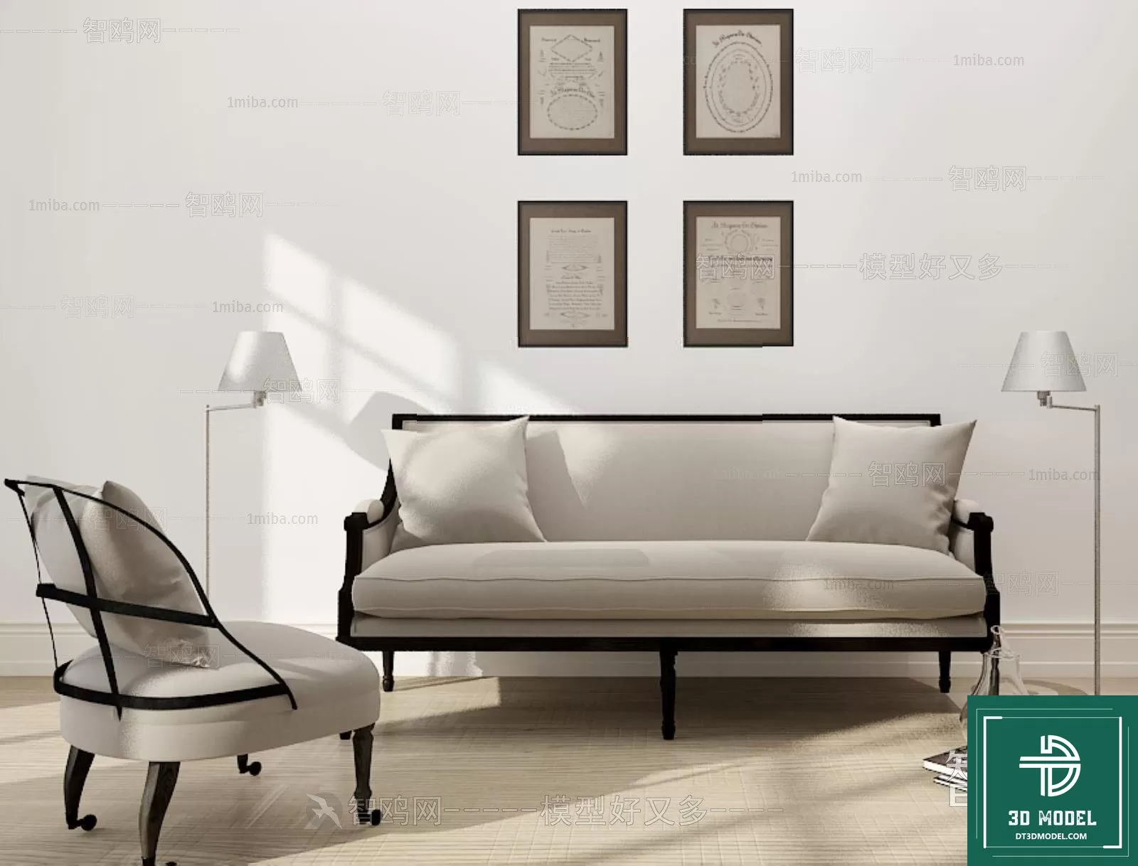 INDOCHINE STYLE – 3D MODELS – 884