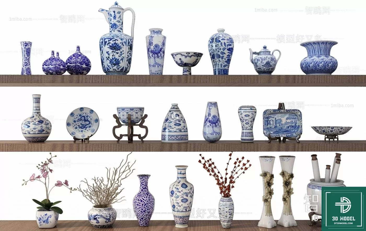 INDOCHINE STYLE – 3D MODELS – 888