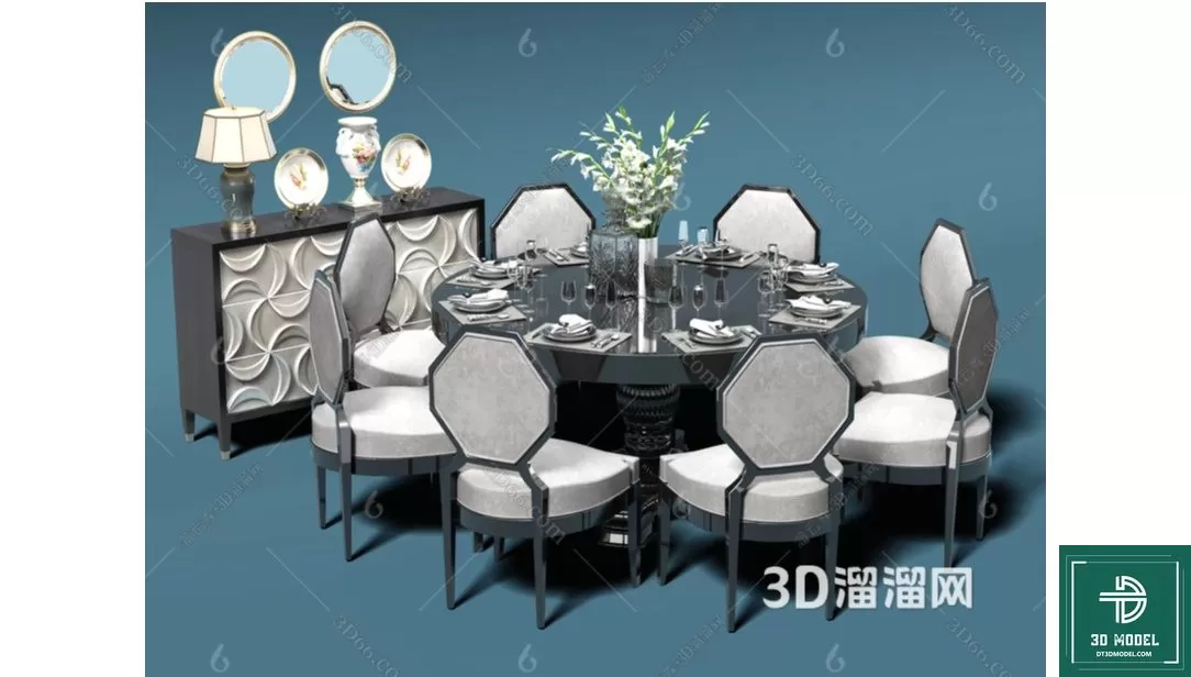 INDOCHINE STYLE – 3D MODELS – 936