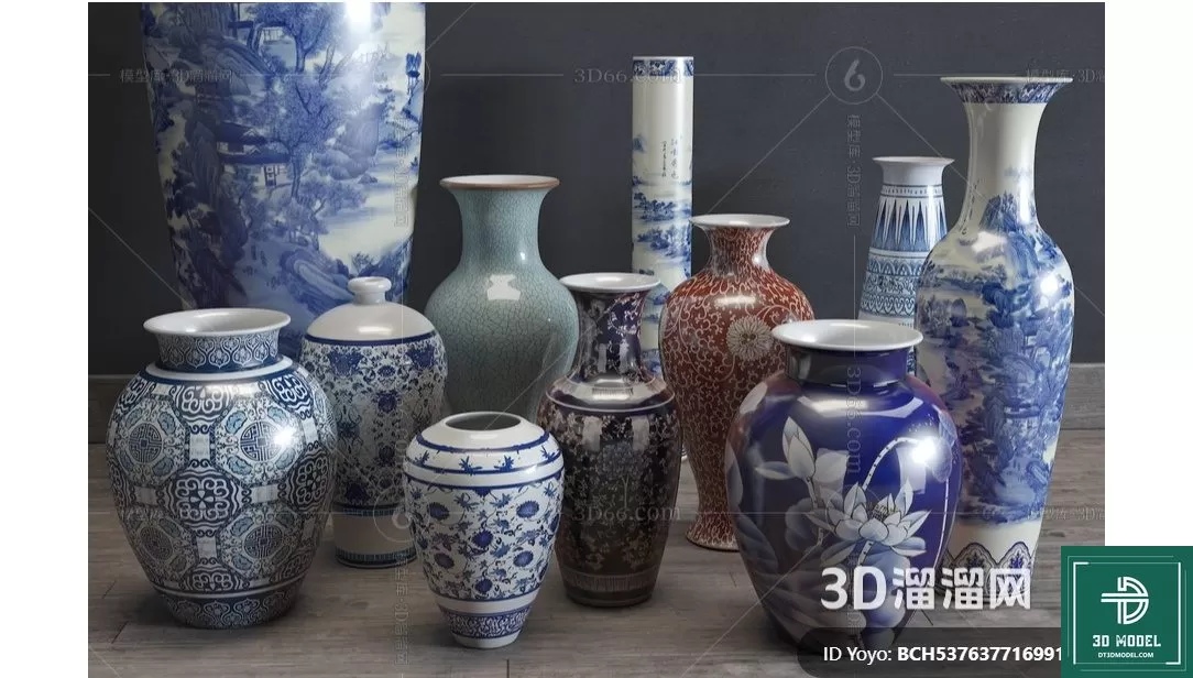 INDOCHINE STYLE – 3D MODELS – 942