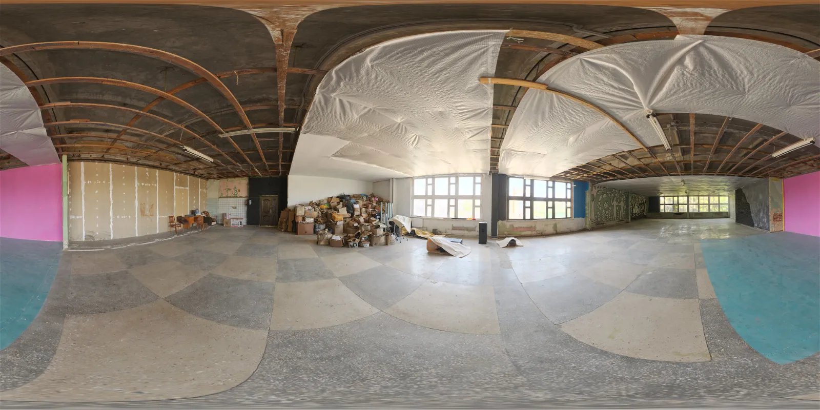 indoor - Abandoned Factory Canteen 02