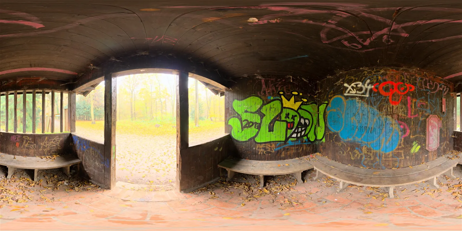indoor - Graffiti Shelter