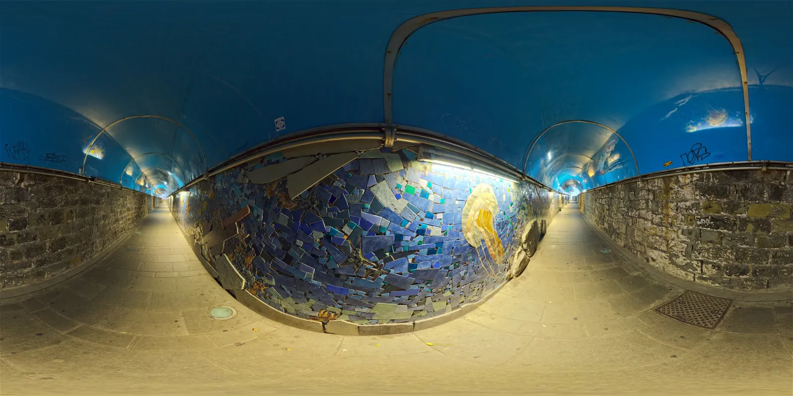 indoor - Mosaic Tunnel