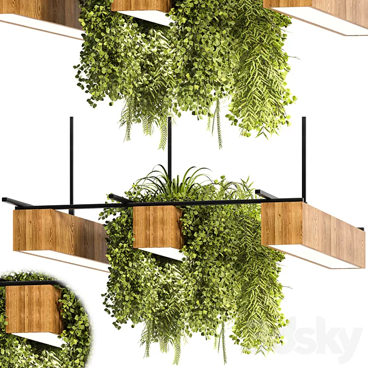 indoor plant stand 31 3D Model Free