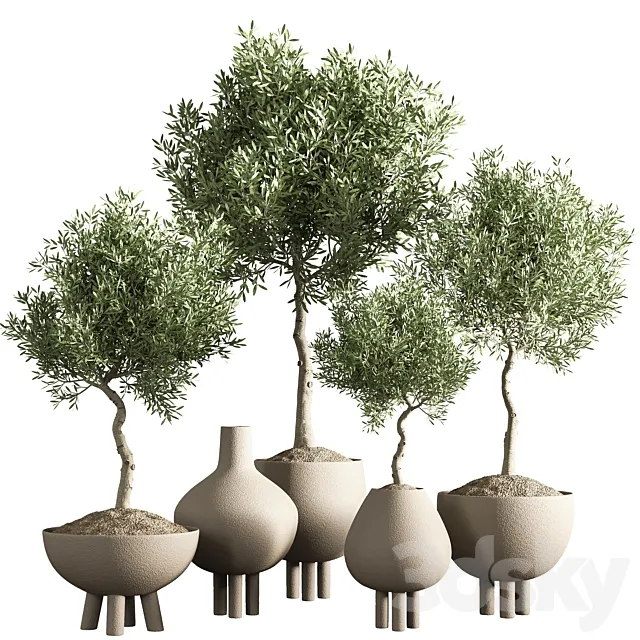 indoor plant station 46 3DModel