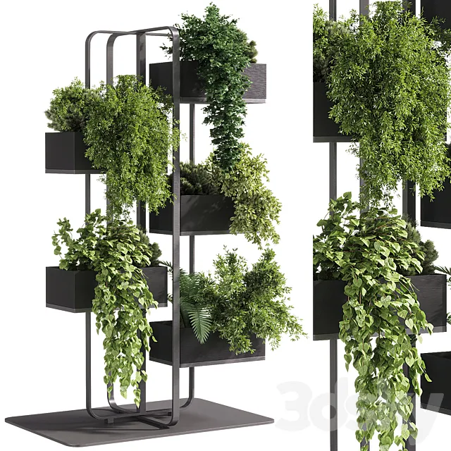 indoor plants - 53 Plant Stand 3D Model