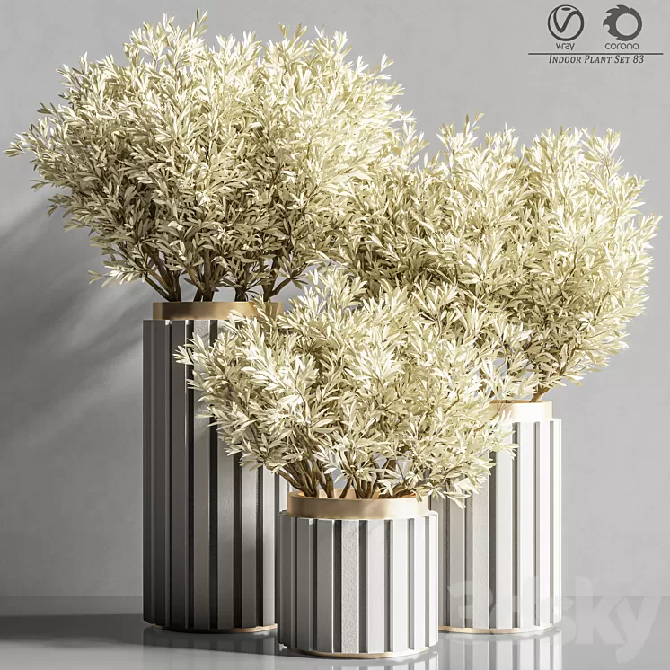Indoor_Plant_Set_83 3D Model Free
