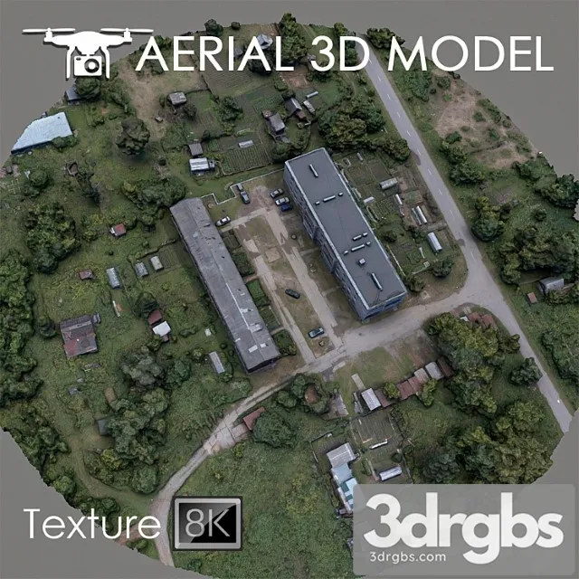 Industrial area 63 3D Model Free