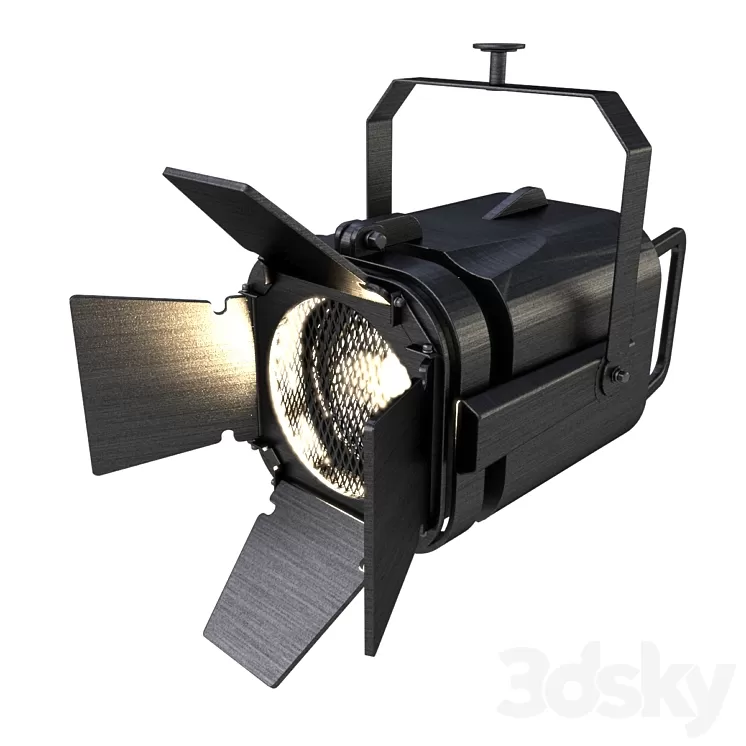 INDUSTRIAL CINEMA HEADLIGHT 3D Model