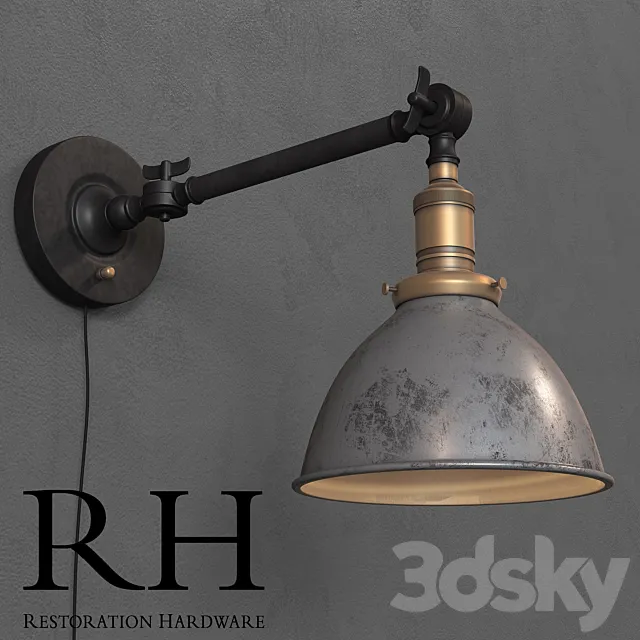 INDUSTRIAL ERA TASK SCONCE - PEWTER Free Download