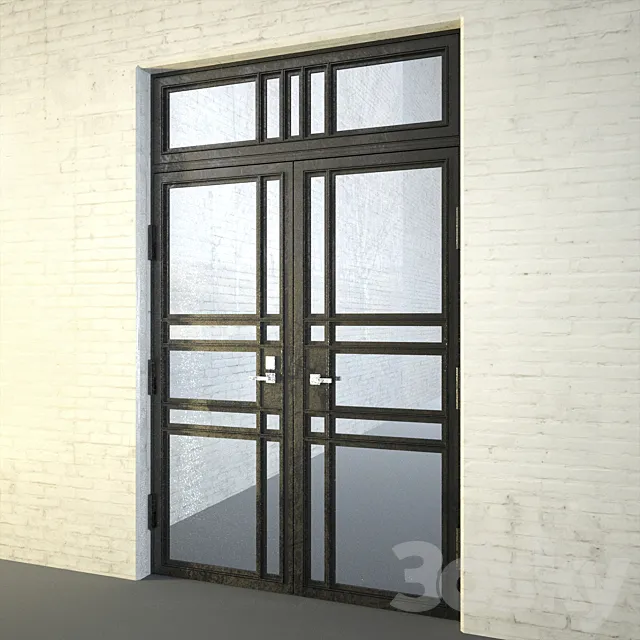 INDUSTRIAL LOFT DOOR 3D Model