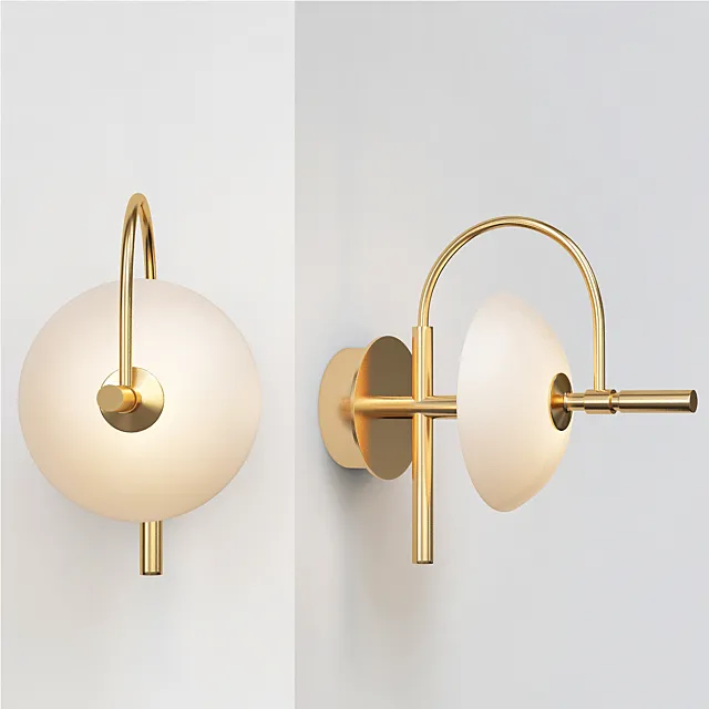 Industrial Vintage Wall Sconces 3DModel