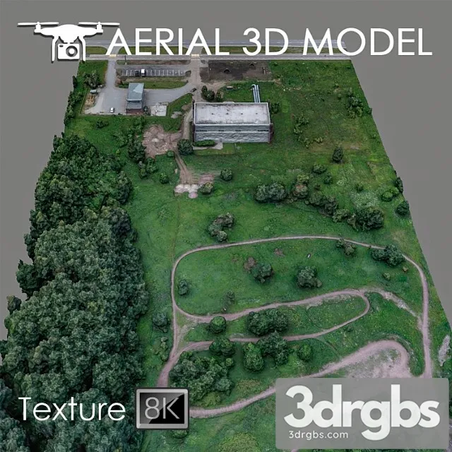 Industrial zone 58 3D Model Free