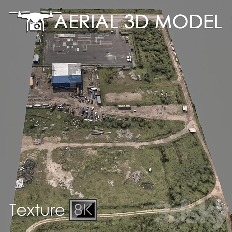 Industrial zone 76 3D Model