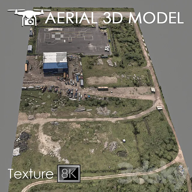 Industrial zone 76 3DModel