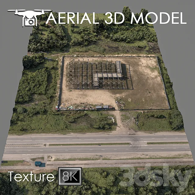 Industrial zone 79 3DModel
