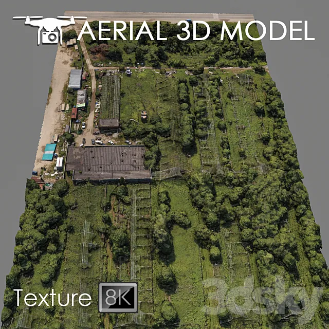 Industrial zone 82 3DModel