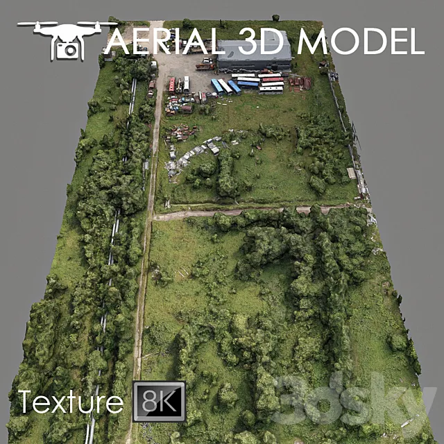 Industrial zone 87 3DModel