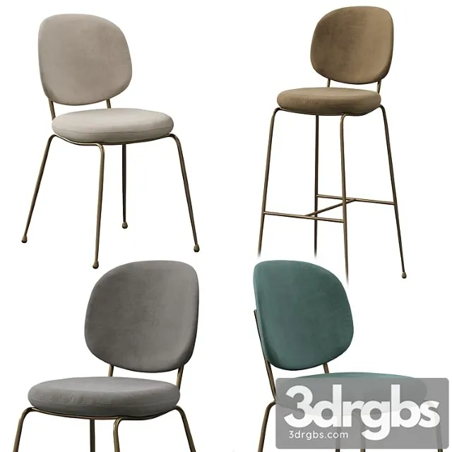 Industry Dining Chair 3D Model Free