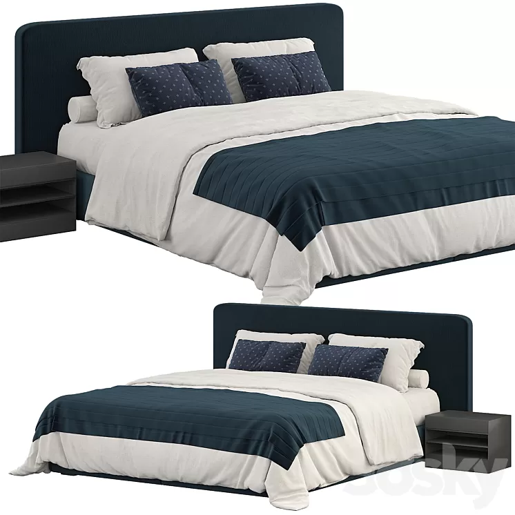 Indy tailor bed 3D Model Free