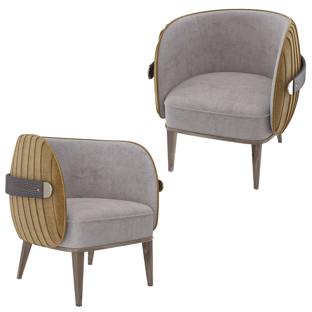 Inedito - Asnaghi - Armchair Audrey 3D Model