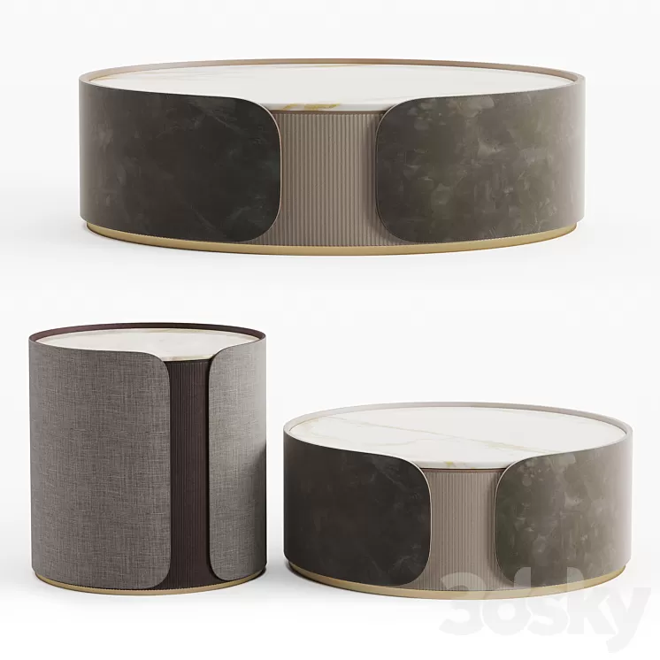 Inedito Asnaghi Gustav coffee table 3D Model