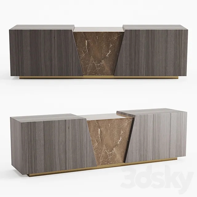 Inedito Asnaghi Horo Sideboard 3DModel