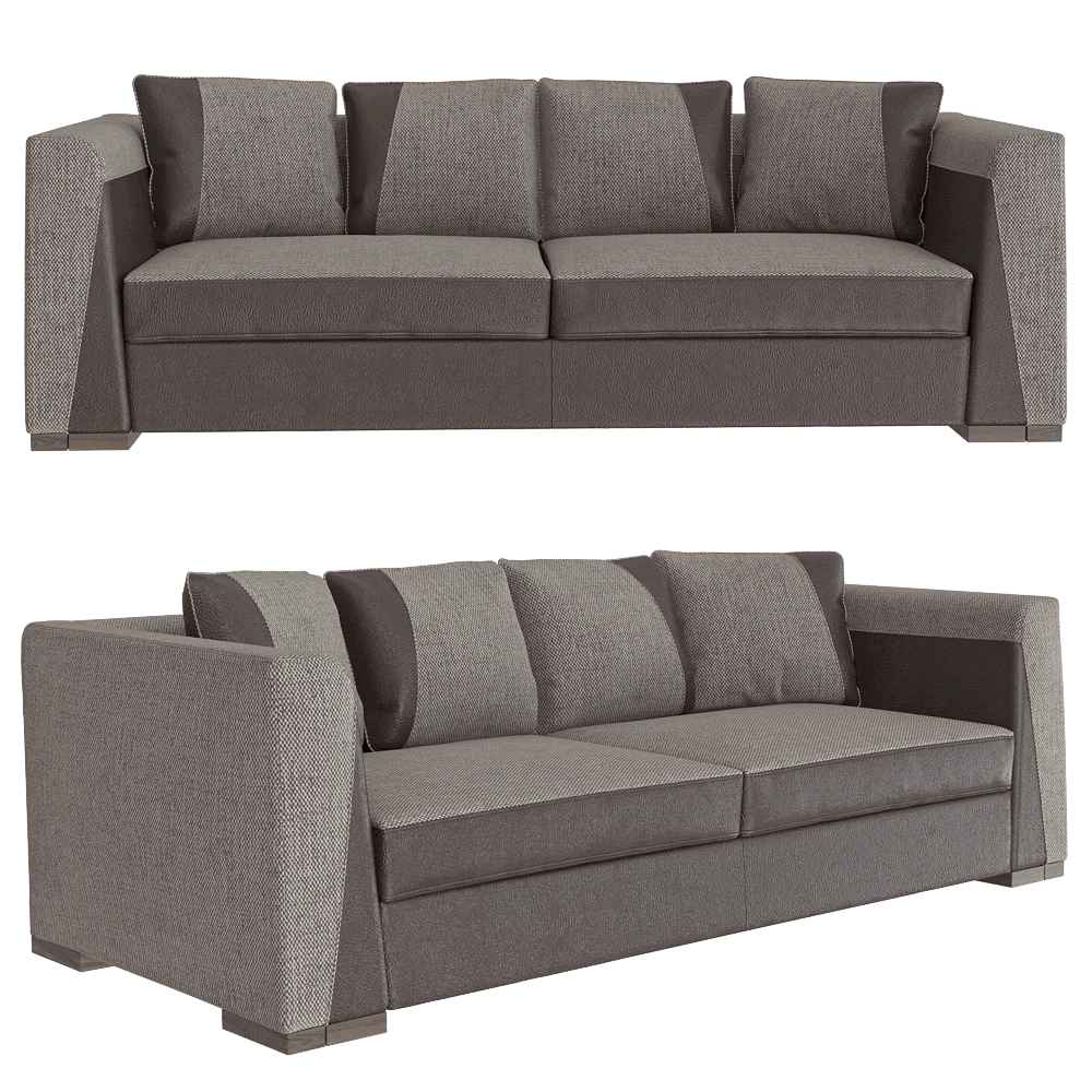 Inedito - Asnaghi - Sofa Cassandra 3D Model