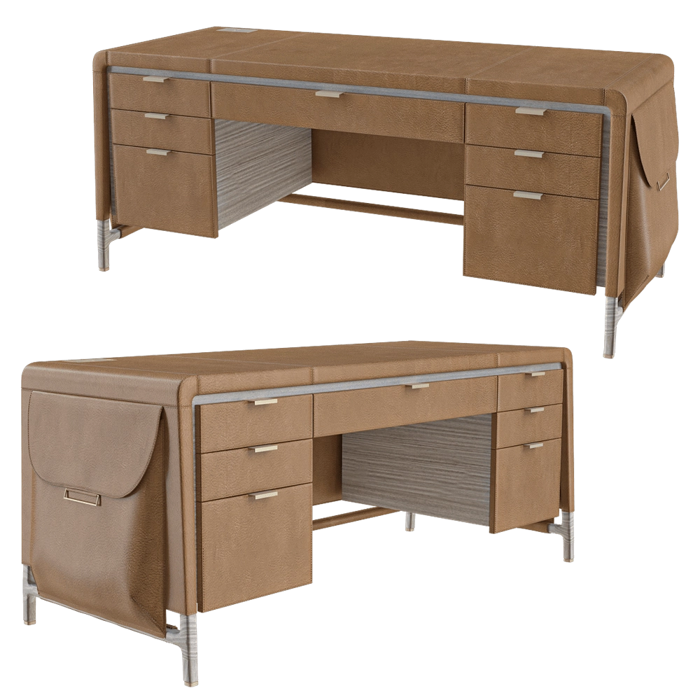 Inedito - Asnaghi - Writing desk Amerigo 2 3D Model