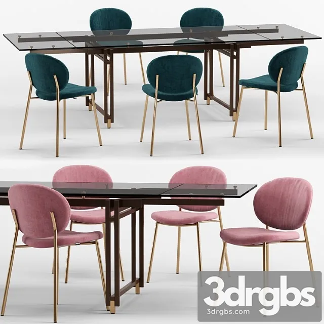 Ines and berlin - calligaris 2 3D Model Free