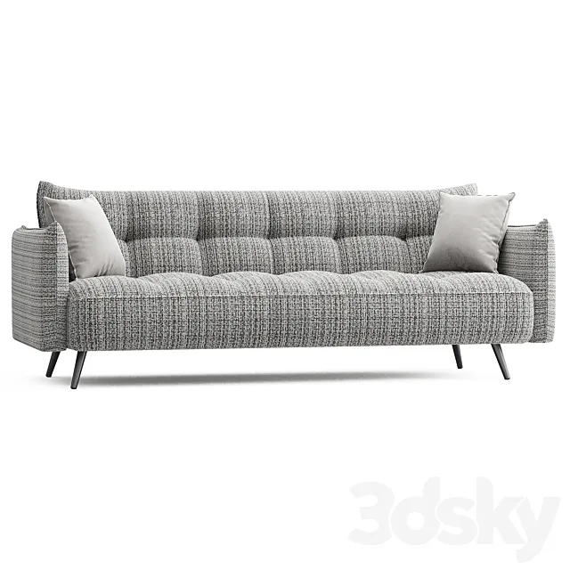 Ines sofa bed 3D Model