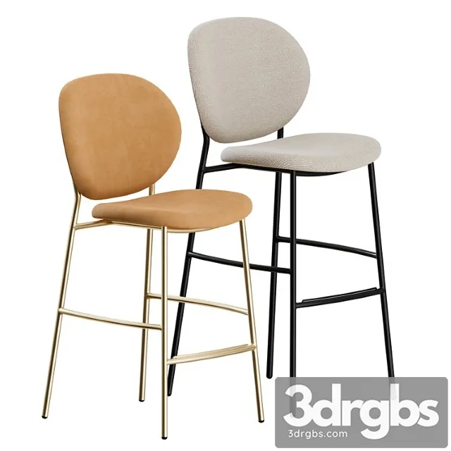 Ines Stools By Calligaris 3D Model Download